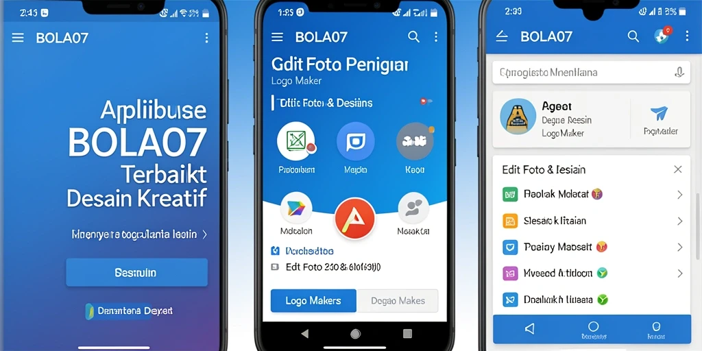 Tampilan antarmuka BOLA07 yang sederhana dan efektif.